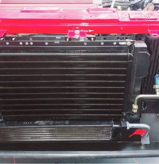 Deflector Aire Enfriador Agua Aceite Lancia Evo1