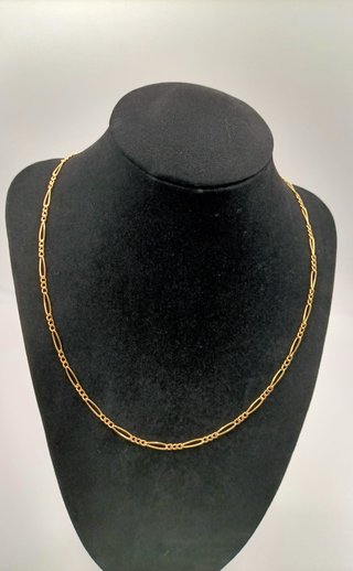 Cadena Oro 18k - Fígaro - 8,16gr - 46cm