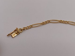 Cadena Oro 18k - Fígaro - 8,16gr - 46cm