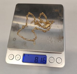 Cadena Oro 18k - Fígaro - 8,16gr - 46cm
