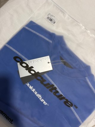Camiseta Cold Culture Azul Talla L