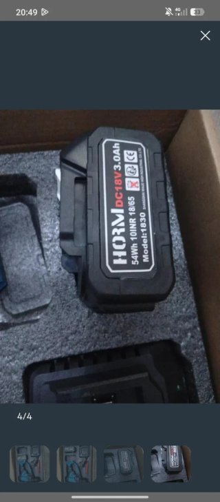 Taladro Percutor HORM DC18V 3.0Ah