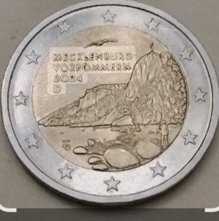 Moneda 2€ Mecklenburg-Vorpommern 2024