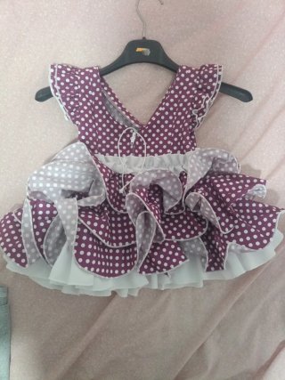 Traje de flamenca de bebe