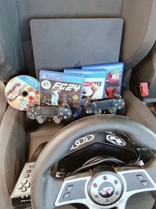 PS3 + Volante + Juegos + Mando