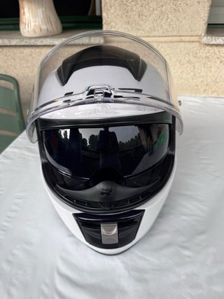 Casco Moto LS2 FF397 V-TECH Monocolor Blanco
