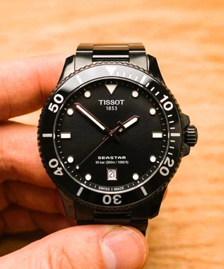 Tissot Seastar 1000 PVD Negro 40mm