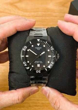 Tissot Seastar 1000 PVD Negro 40mm