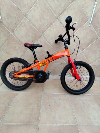 Bicicleta Monty 104 Kids 18 Naranja