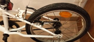 Bicicleta BTWIN Blanca