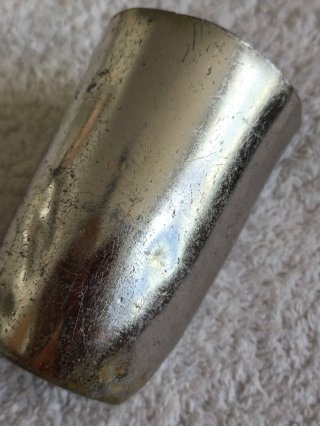 ALUMINIO ANODIZADO BANDEJA, JARRA Y VASO. AÑOS 60