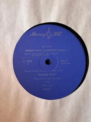 Vinili Johann Sebastian Bach - Musica Completa per Organo