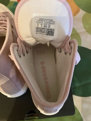 Converse mujer talla 36.5 (equivale a 37)