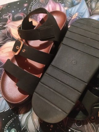 Sandalias Negras Mujer