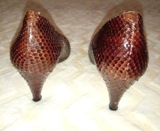 ZAPATOS PIEL SERPIENTE MUJER