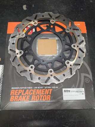 Disco Freno Delant + Pastillas Zcoo KTM 690 smcr
