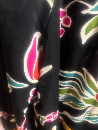 Vestido Molly Bracken Estampado Floral Negro XL
