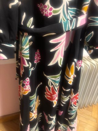 Vestido Molly Bracken Estampado Floral Negro XL