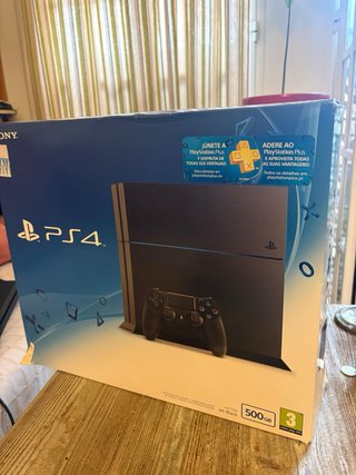 Consola PS4 500 gb (PlayStation 4) Negra 2 mandos