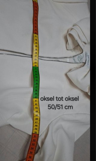 Chaqueta Zara Blanca Talla XL