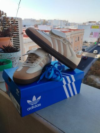 Adidas Samba Talla 38 2/3 Beige Marrón