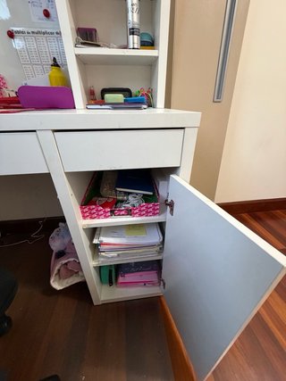 Escritorio juvenil blanco Ikea
