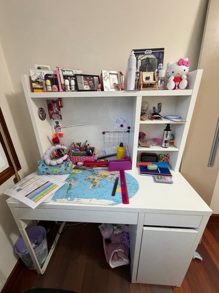 Escritorio juvenil blanco Ikea