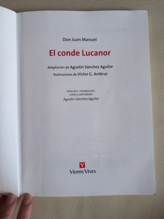 El Conde Lucanor N/c
