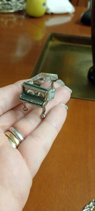 Miniature in argento 800 vintage