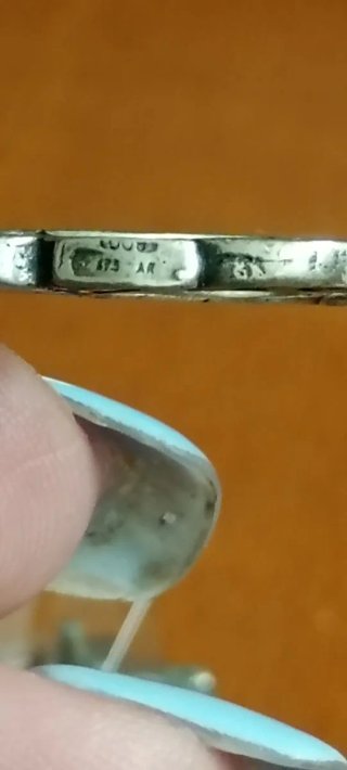 Miniature in argento 800 vintage