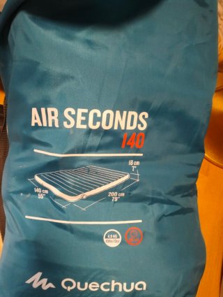 Colchón Hinchable Quechua Air Seconds 140