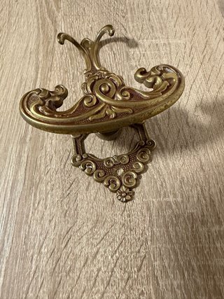 Percha antigua metal