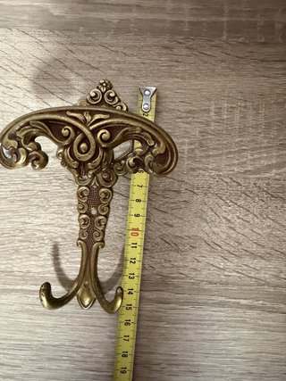 Percha antigua metal