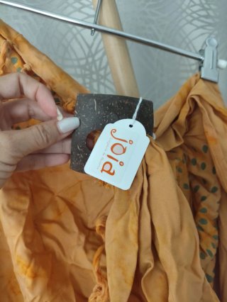 Pareo vestido naranja nuevo de Menorca