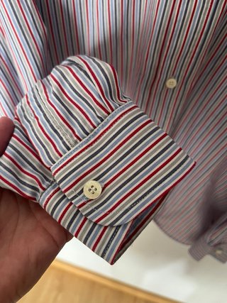 Camisa Polo Ralph Lauren Rayas Talla L