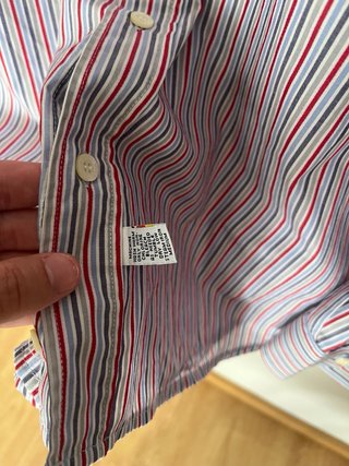 Camisa Polo Ralph Lauren Rayas Talla L
