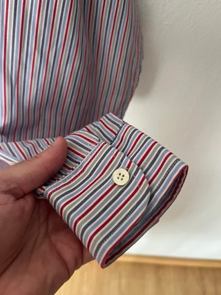 Camisa Polo Ralph Lauren Rayas Talla L