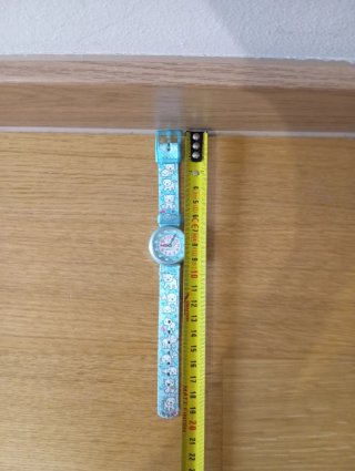 Reloj Flik Flak infantil azul con dibujos