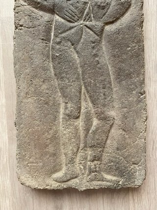 Escultura antigua de torero