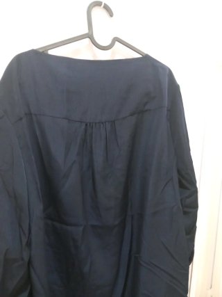 Camisa azul Unit botones dorados talla S