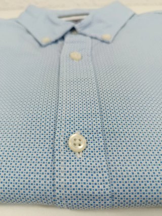 Camisa Tommy Hilfiger Micro Print Talla M