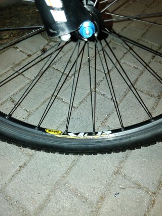 Rueda Trasera MTB 26 Mavic Crossride y delantera