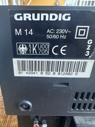 Altavoces Grundig M14 Vintage 8Ω Pareja