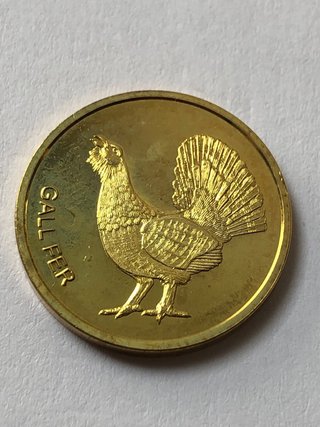 Moneda Andorra 1 céntimo 2013 Gall Fer