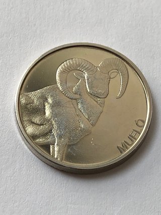 Moneda Andorra 25 céntimos 2013 Muflón