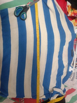 Blusa de rayas manga 3/4