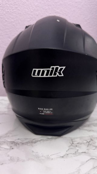 Casco Moto Unik Negro