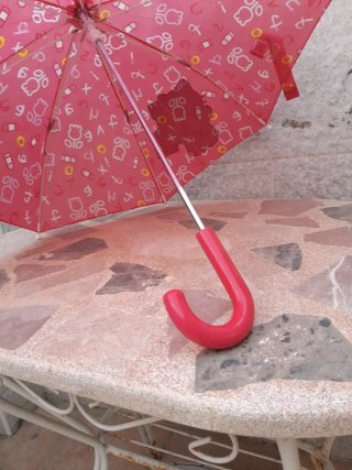 Paraguas infantil Hello Kitty rosa