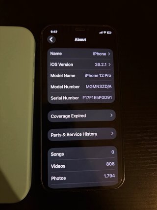 iPhone 12 Pro 128GB Blu Ricondizionato scrivtemi