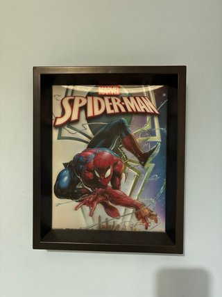 2 Cuadros 3D Lenticulares Spider-Man y IT